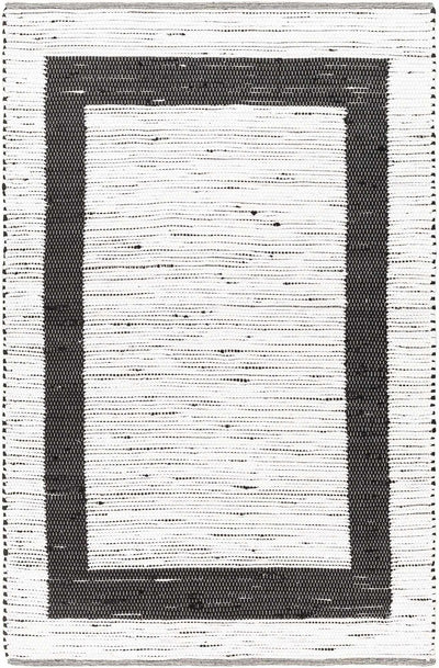 Ivory Hand Woven 60% Recycled Fabric, 40% Jute Modern Rectangle Handmade rug, Indoor use only, no fringe, non-washable. runner also available