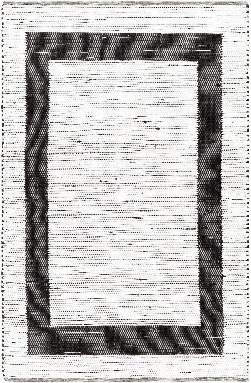 Ivory Hand Woven 60% Recycled Fabric, 40% Jute Modern Rectangle Handmade rug, Indoor use only, no fringe, non-washable. runner also available