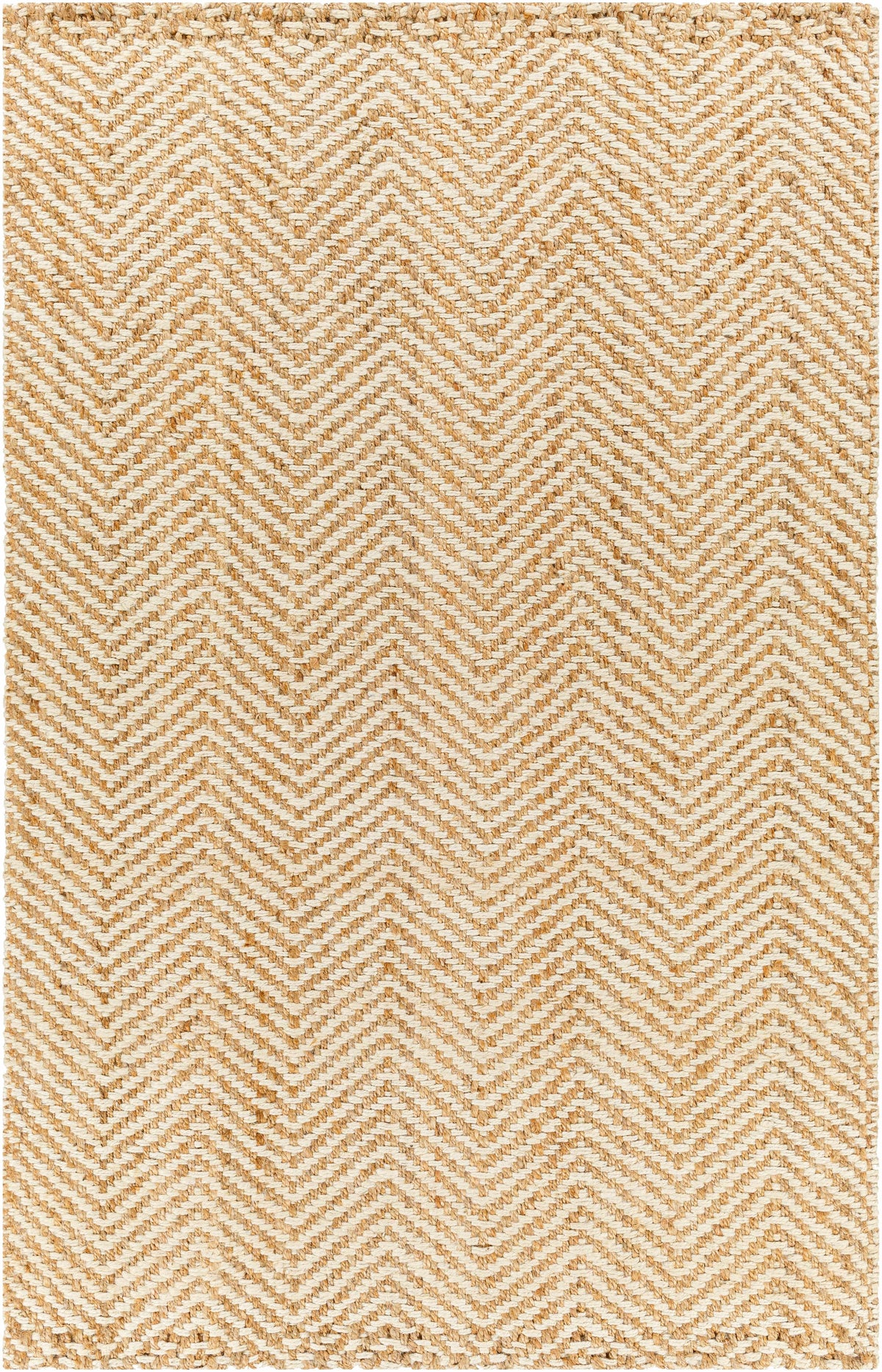 Light Beige Hand Woven 100% Jute Cottage Rectangle Handmade rug, Indoor use only, no fringe, non-washable. round, runner, square also available