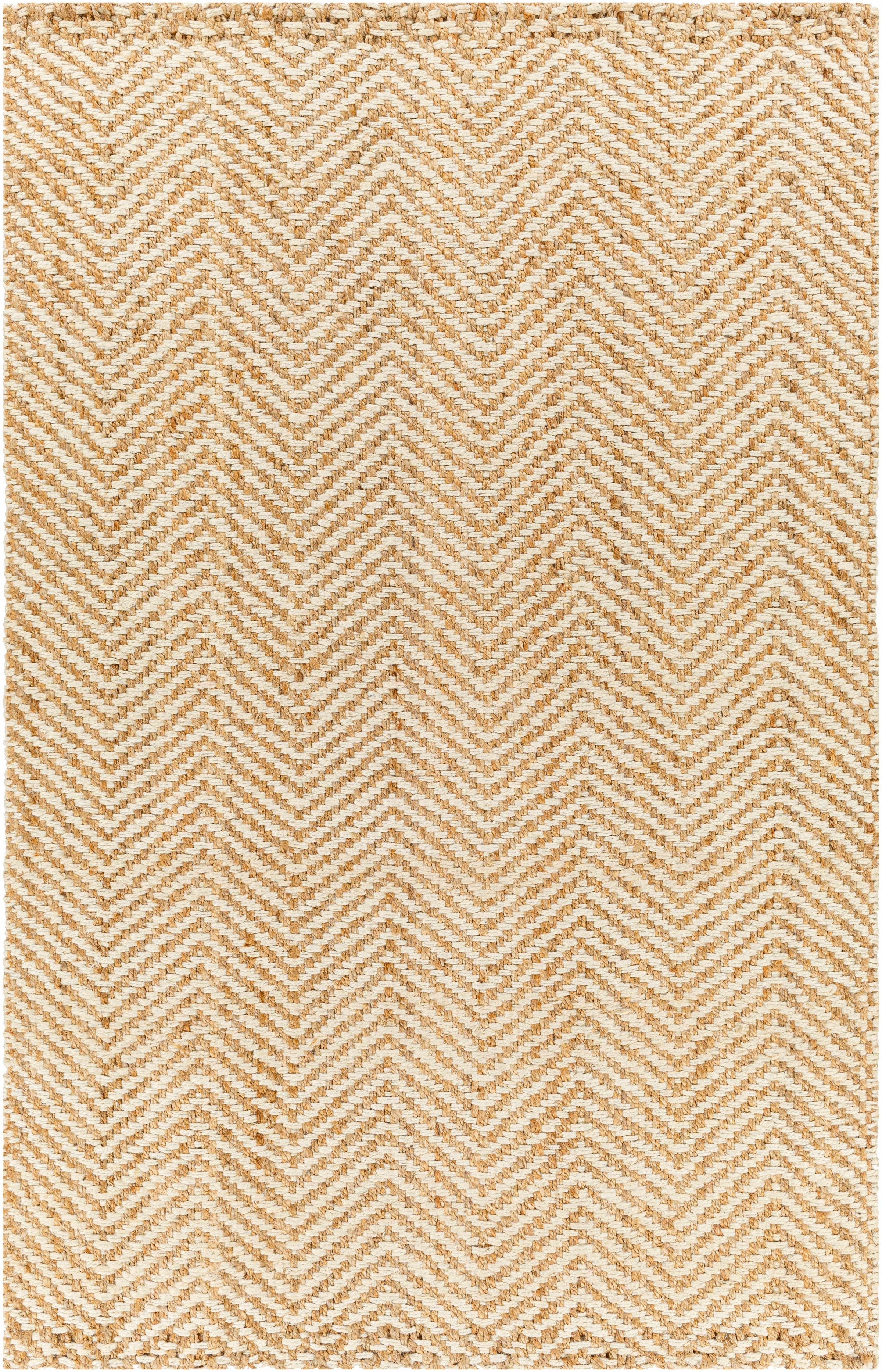 Light Beige Hand Woven 100% Jute Cottage Rectangle Handmade rug, Indoor use only, no fringe, non-washable. round, runner, square also available