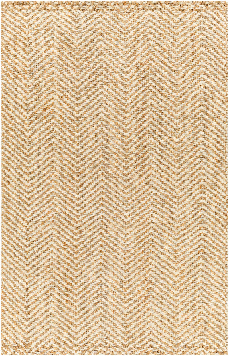 Light Beige Hand Woven 100% Jute Cottage Rectangle Handmade rug, Indoor use only, no fringe, non-washable. round, runner, square also available