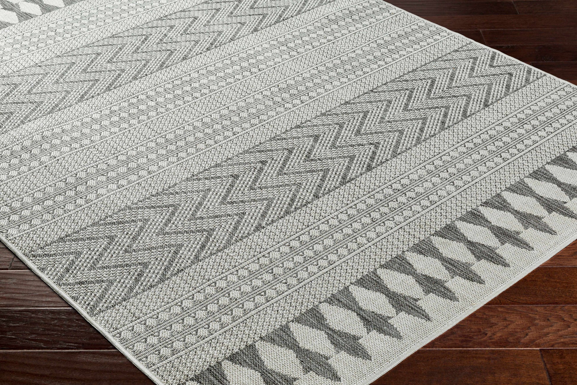 Long Beach LBH-2321 Machine Woven Rug