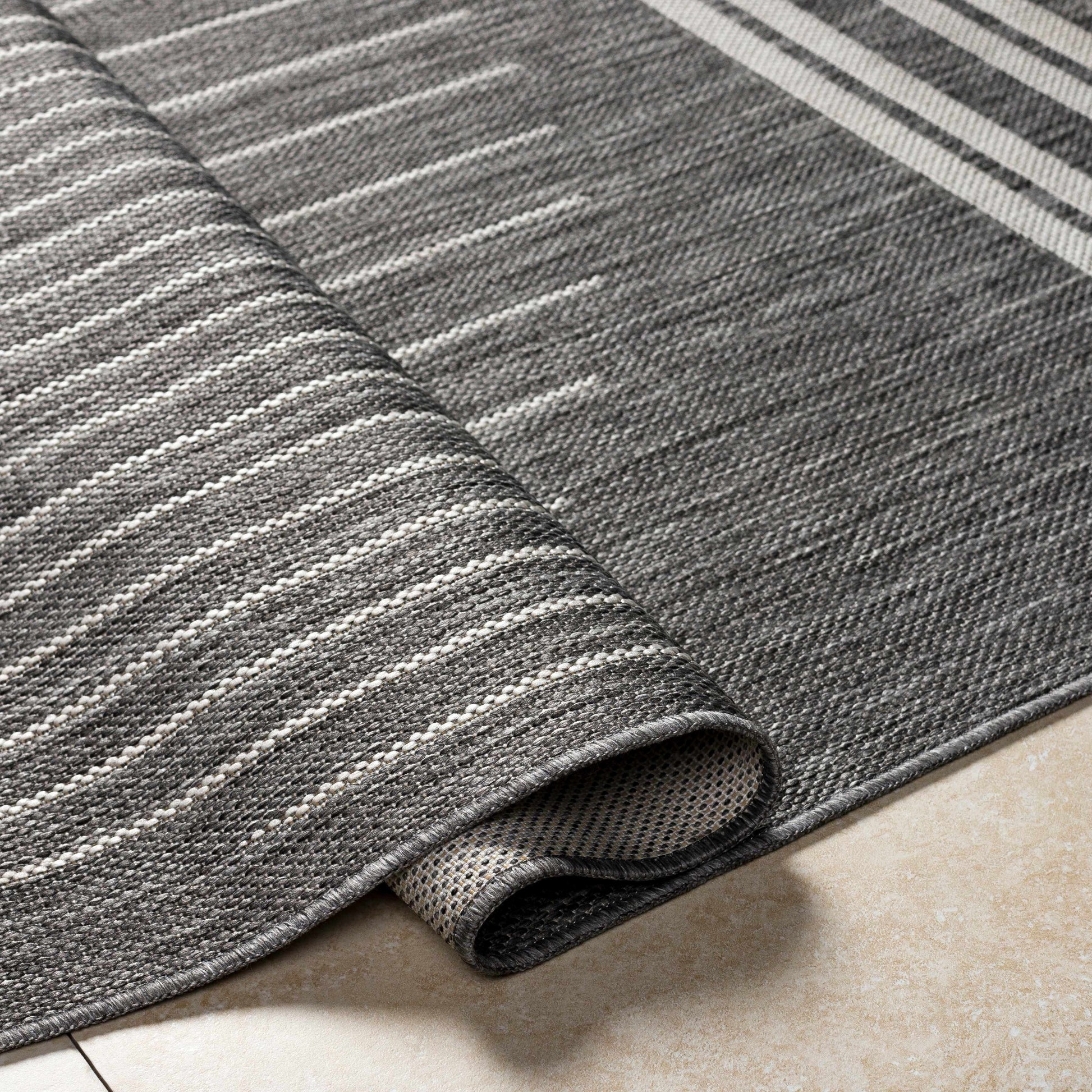 Long Beach LBH-2333 Machine Woven Rug