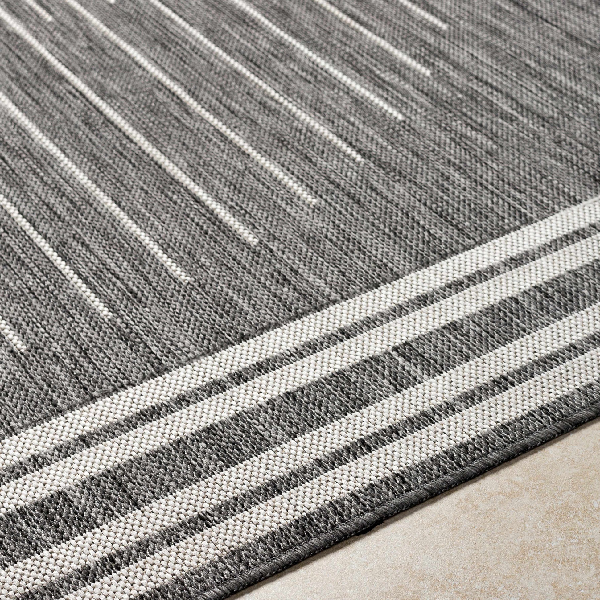 Long Beach LBH-2333 Machine Woven Rug