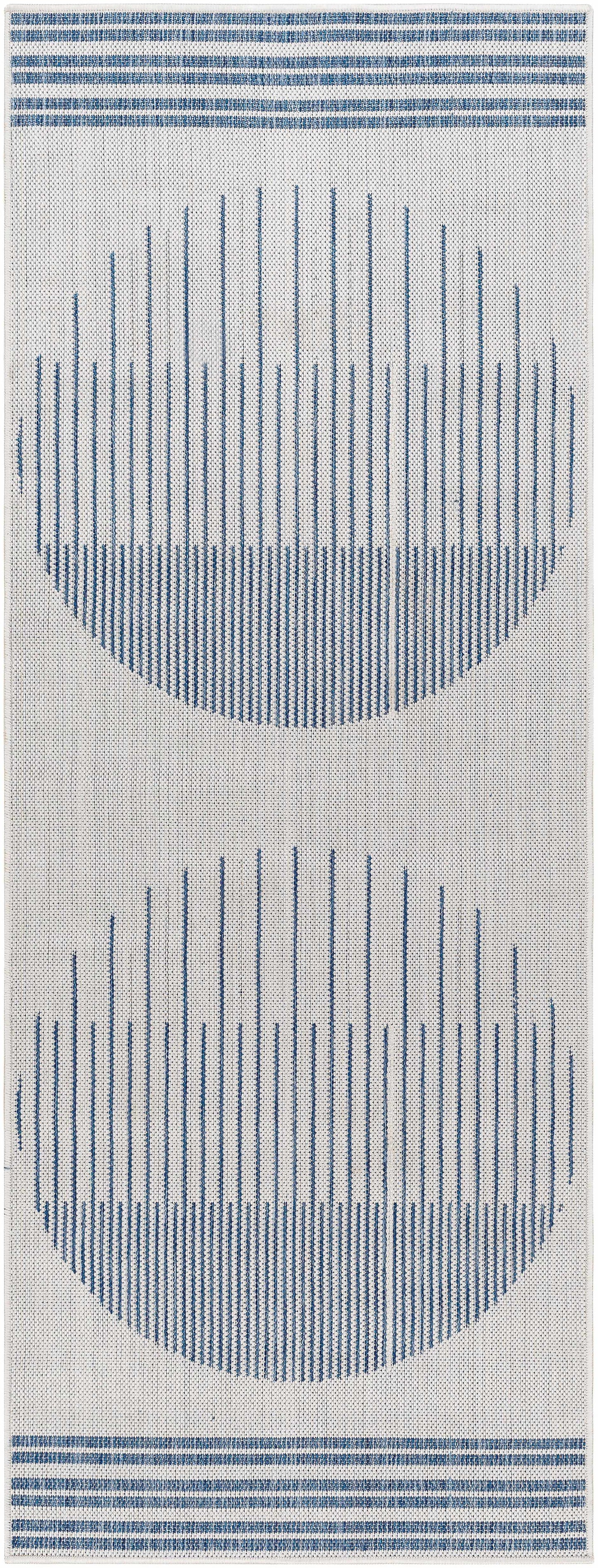 Long Beach LBH-2335 Machine Woven Rug