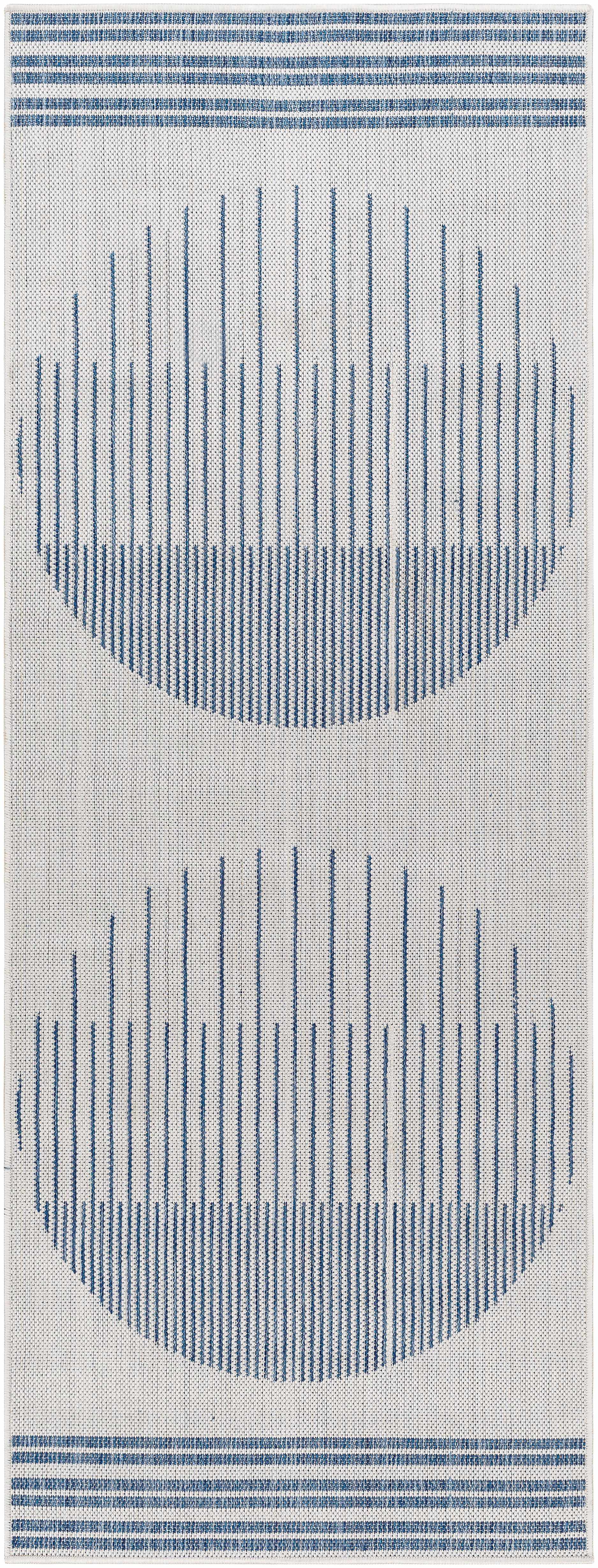 Long Beach LBH-2335 Machine Woven Rug