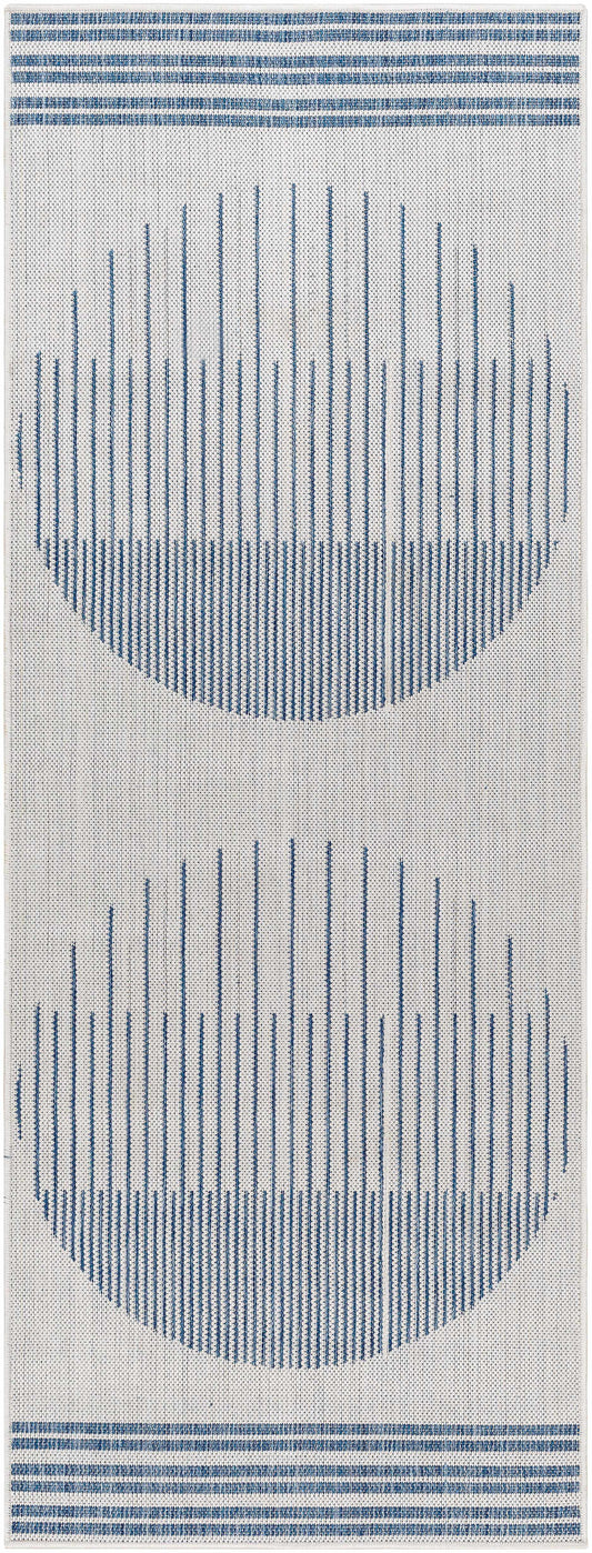 Long Beach LBH-2335 Machine Woven Rug