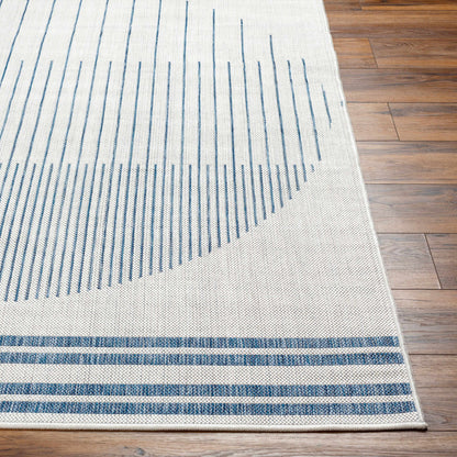 Long Beach LBH-2335 Machine Woven Rug