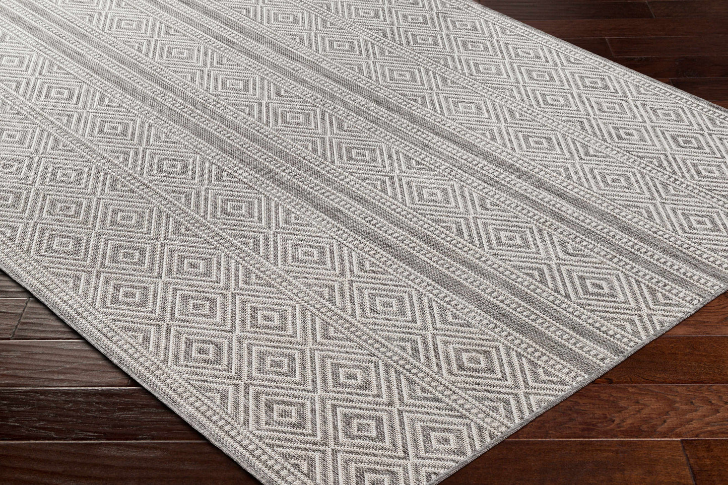 Long Beach LBH-2302 Machine Woven Rug