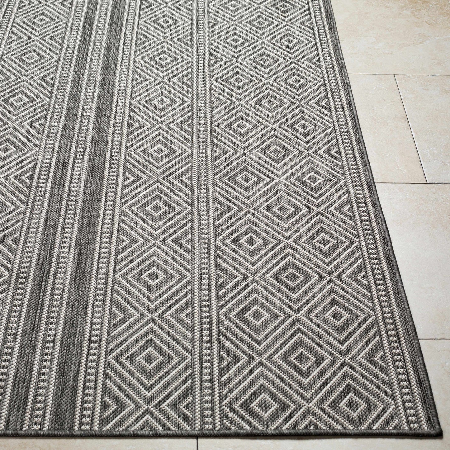 Long Beach LBH-2302 Machine Woven Rug