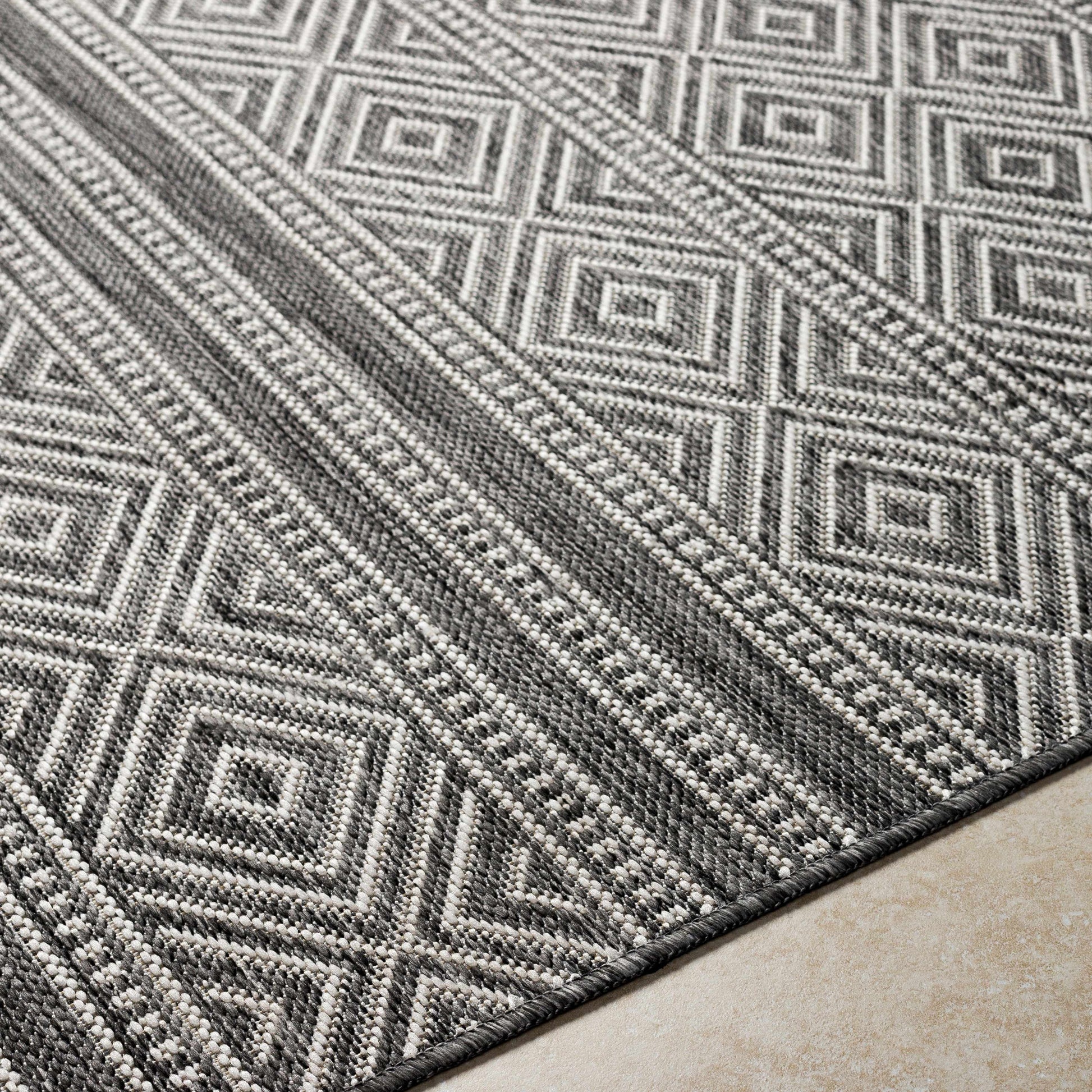Long Beach LBH-2302 Machine Woven Rug