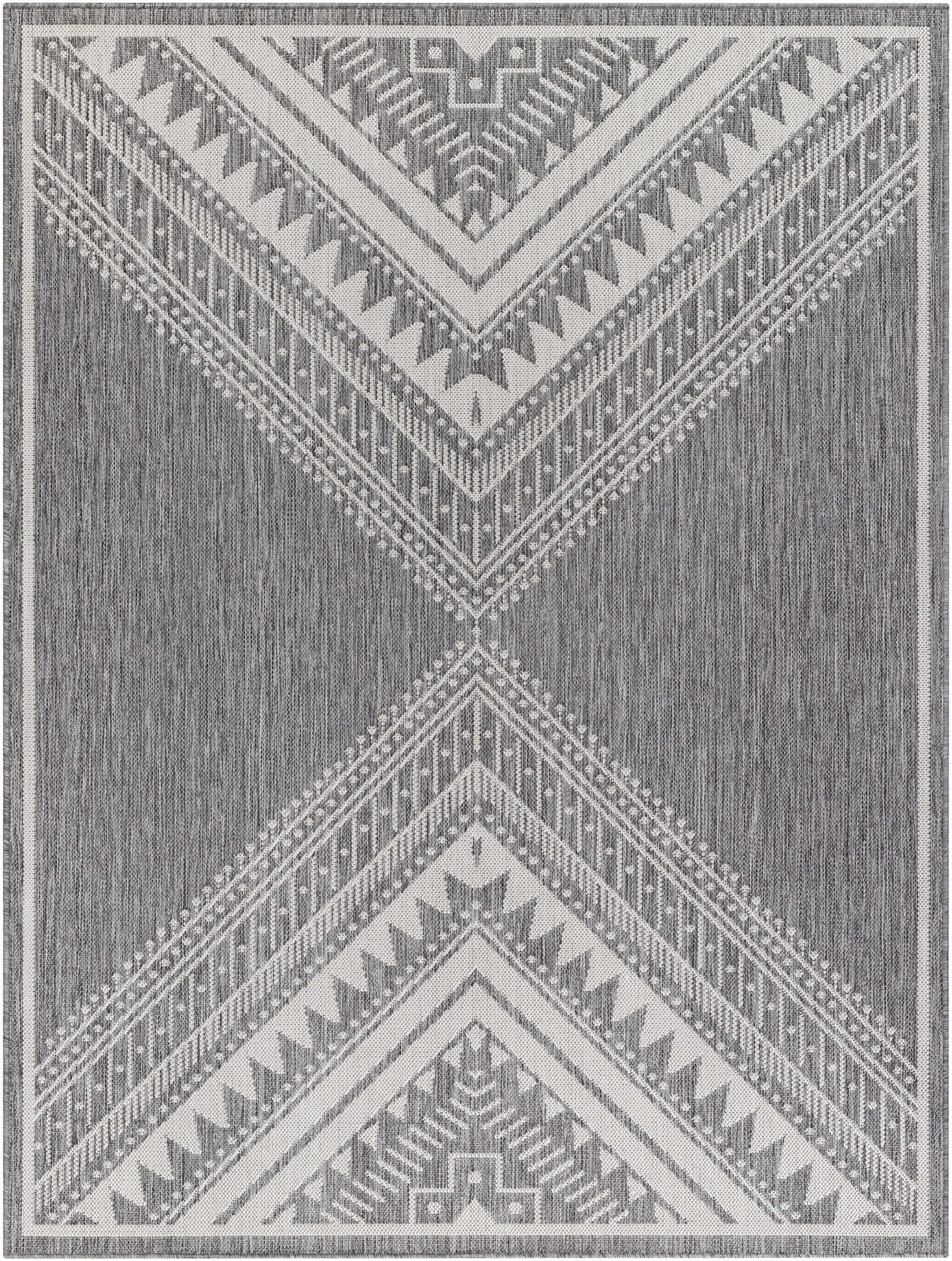 Long Beach LBH-2337 Machine Woven Rug