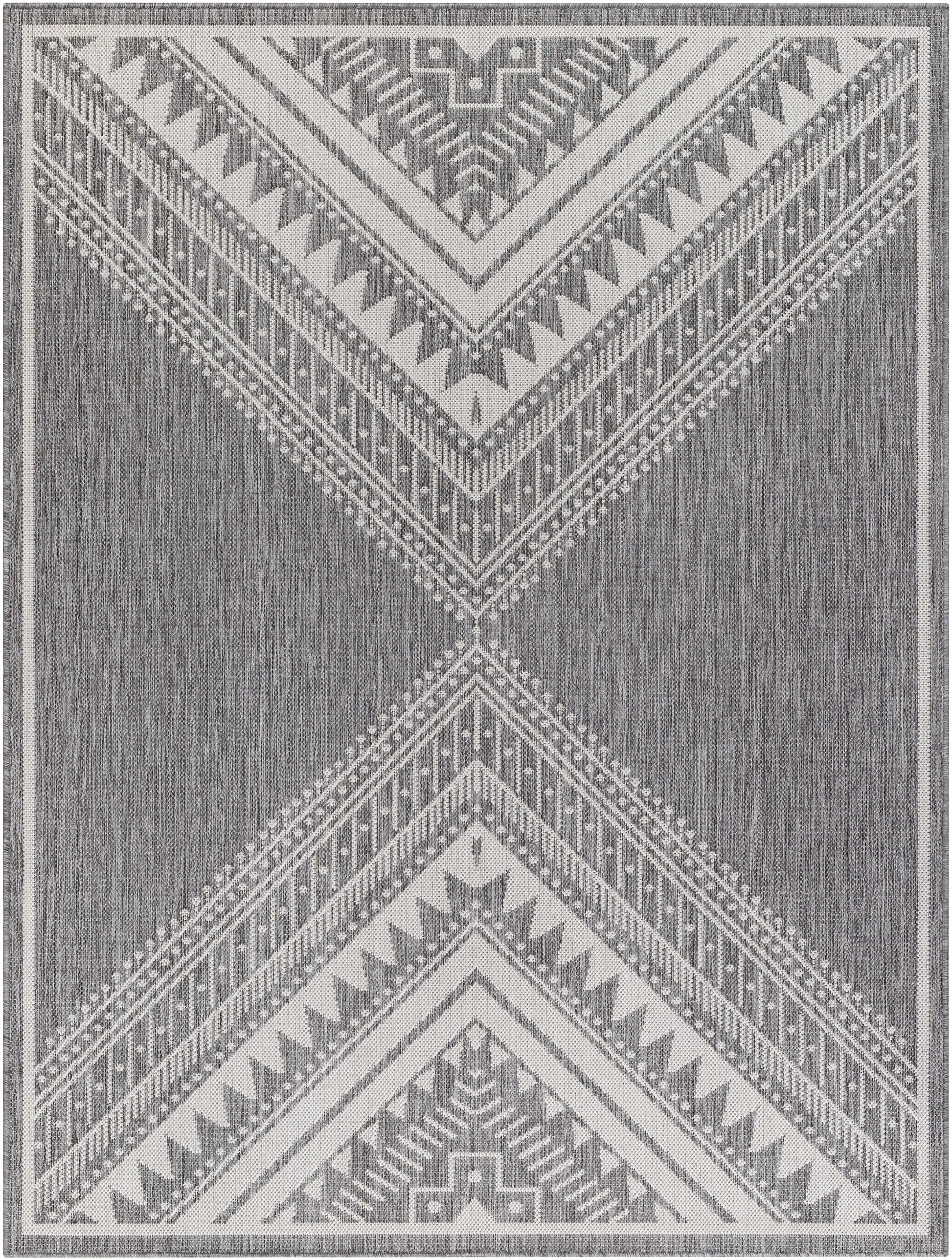 Long Beach LBH-2337 Machine Woven Rug