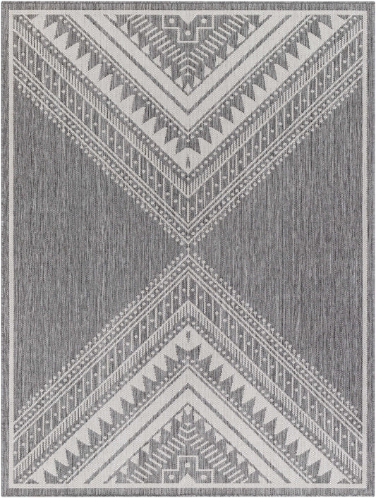 Long Beach LBH-2337 Machine Woven Rug