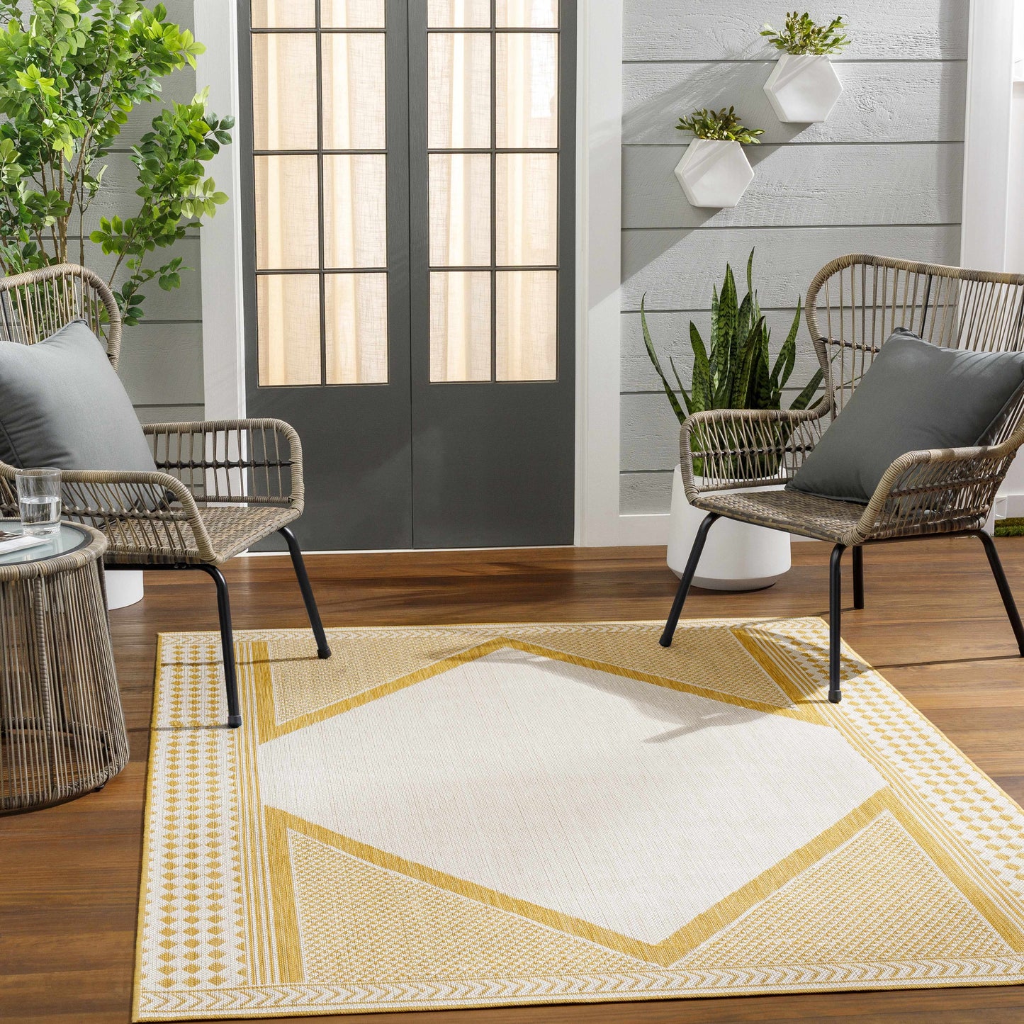 Long Beach LBH-2301 Machine Woven Rug