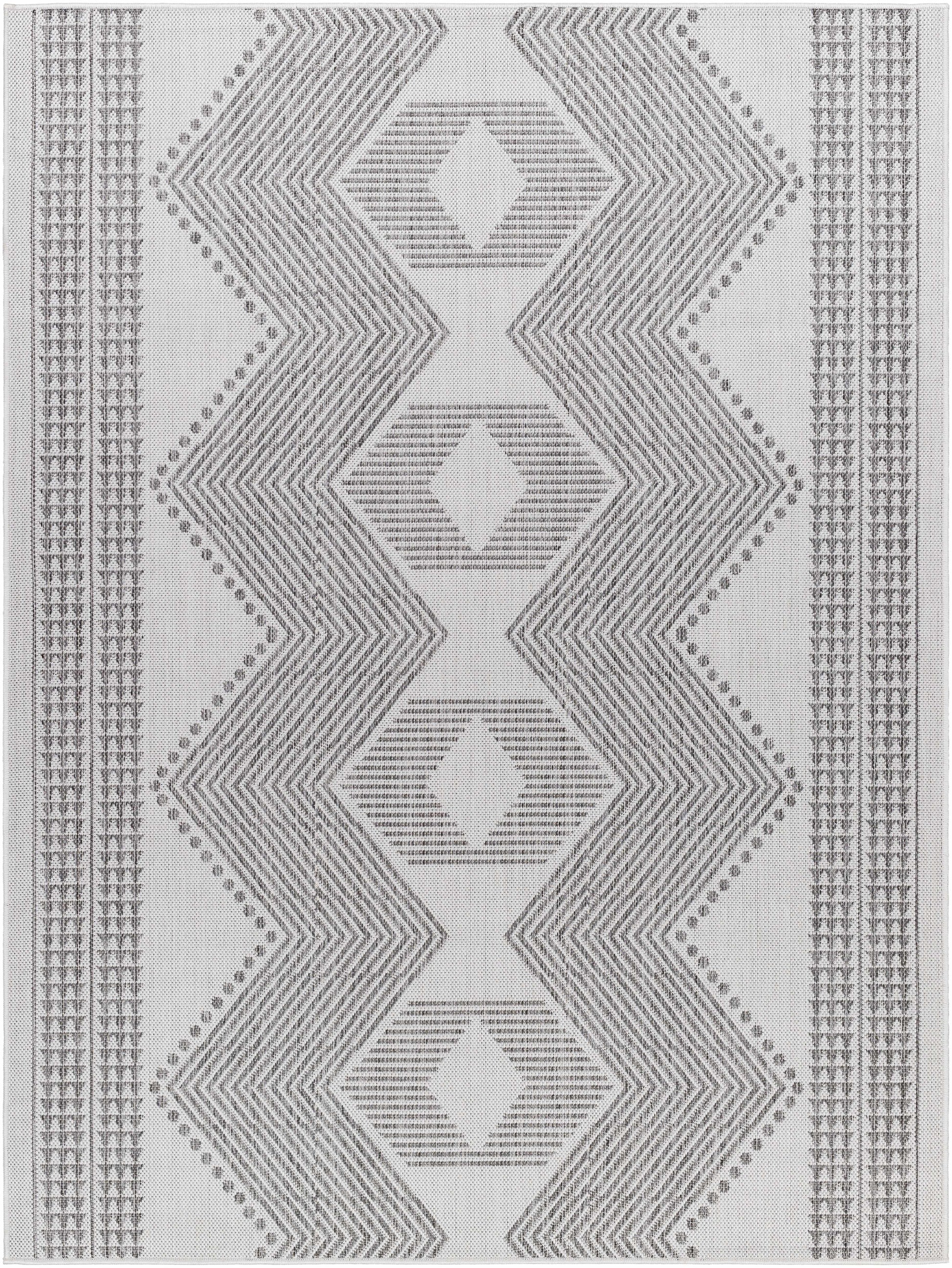 Long Beach LBH-2347 Machine Woven Rug