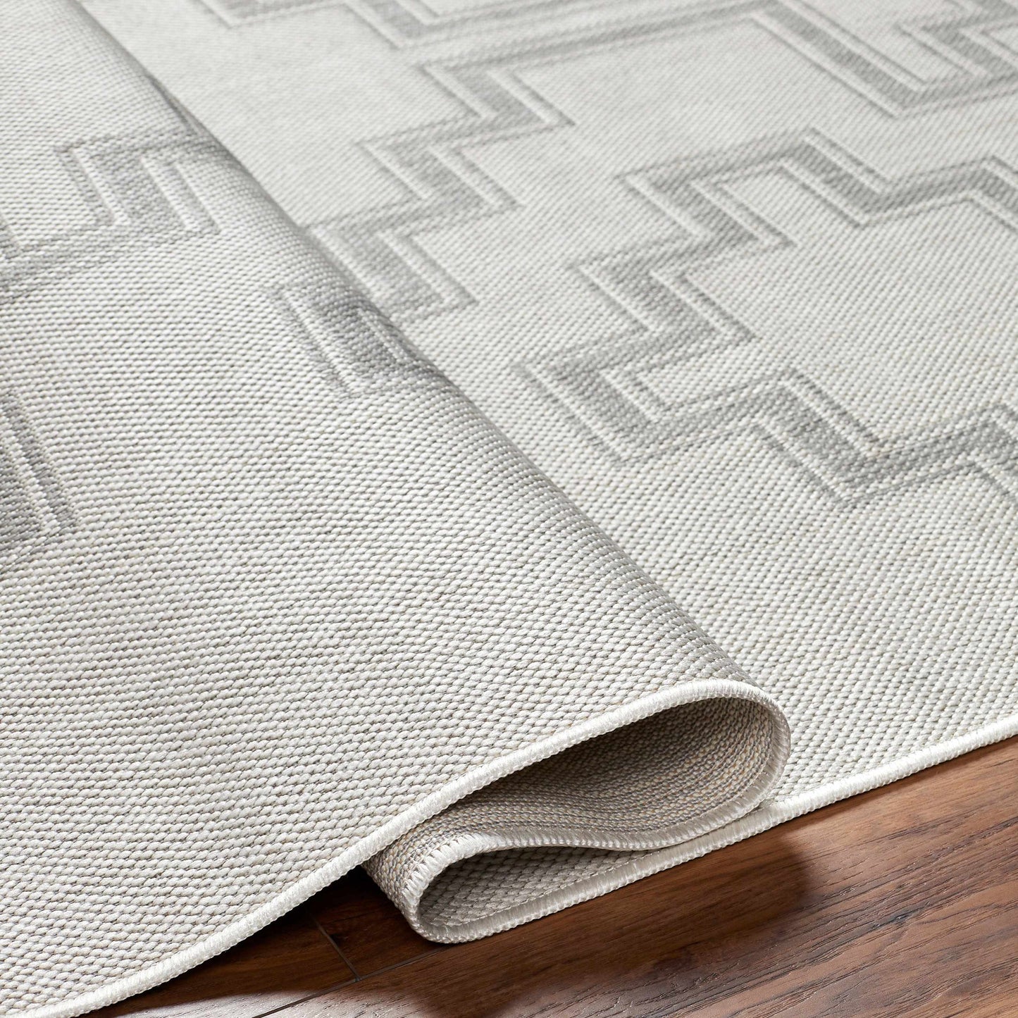 Long Beach LBH-2346 Machine Woven Rug