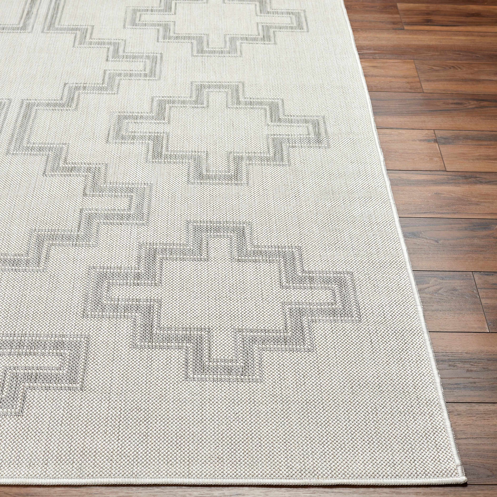Long Beach LBH-2346 Machine Woven Rug