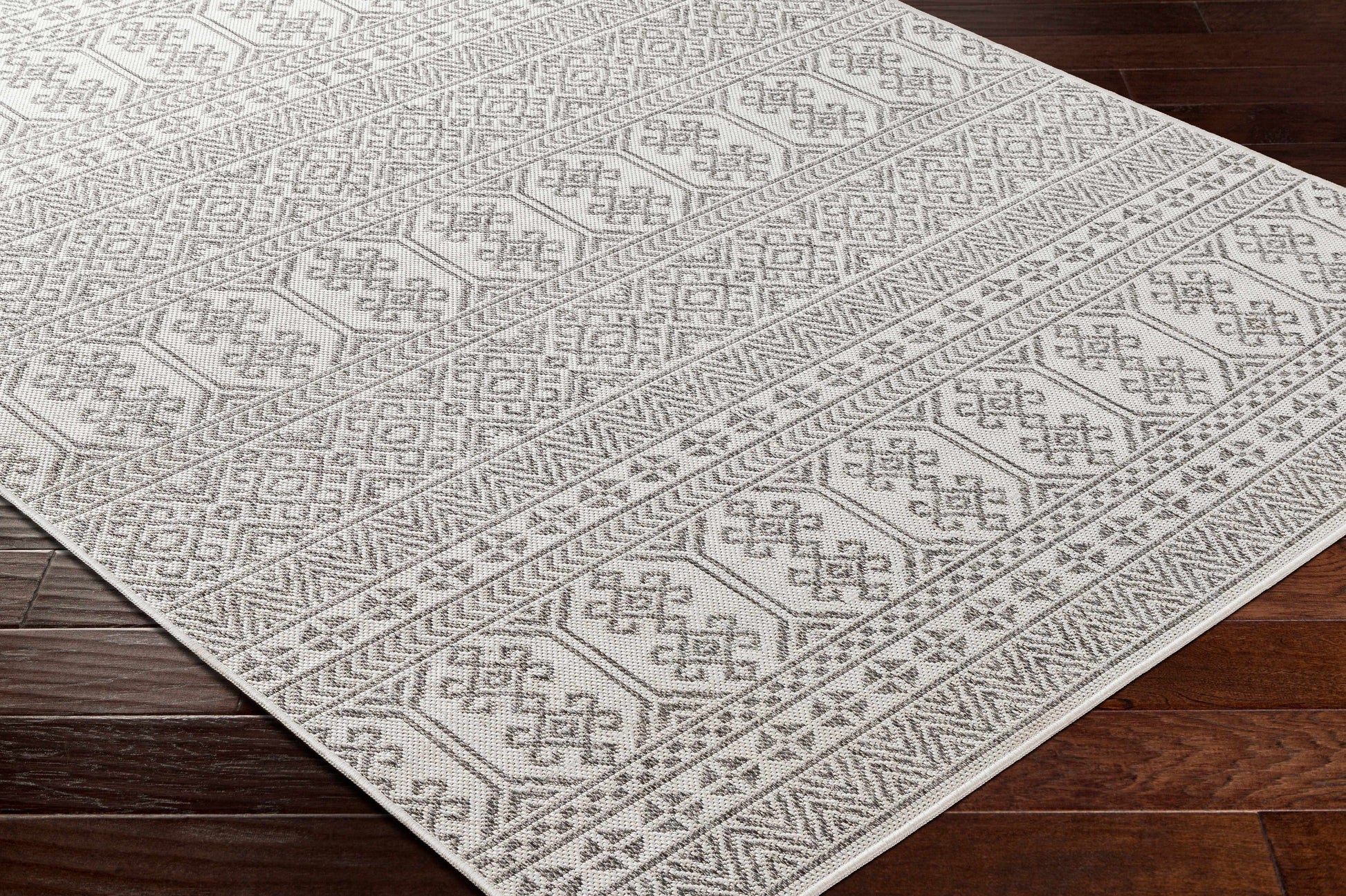 Long Beach LBH-2305 Machine Woven Rug