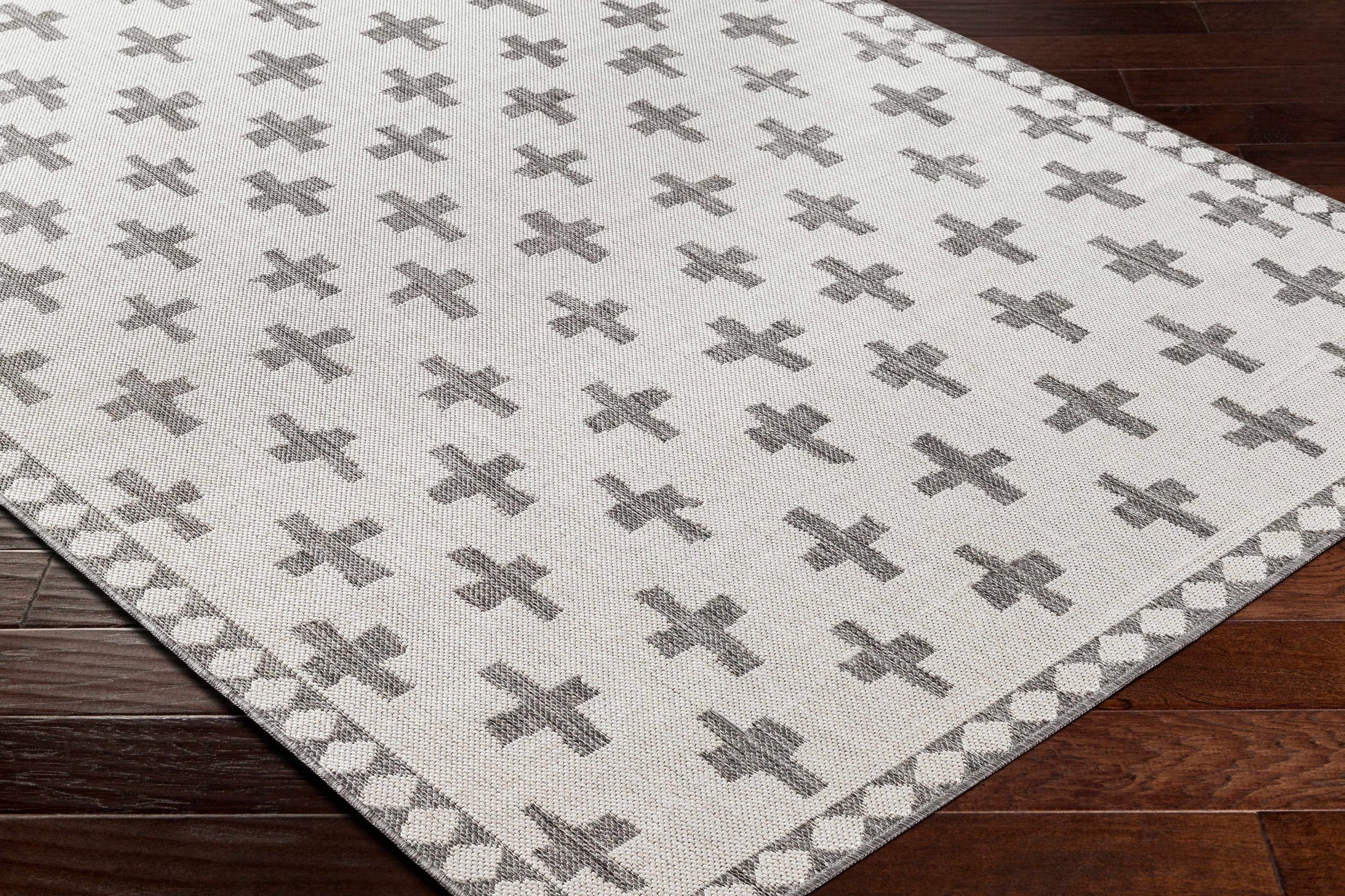 Long Beach LBH-2361 Machine Woven Rug