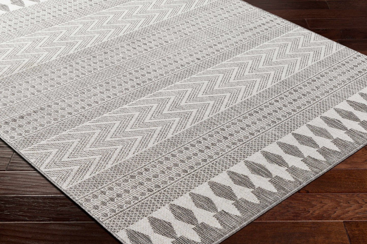 Long Beach LBH-2329 Machine Woven Rug