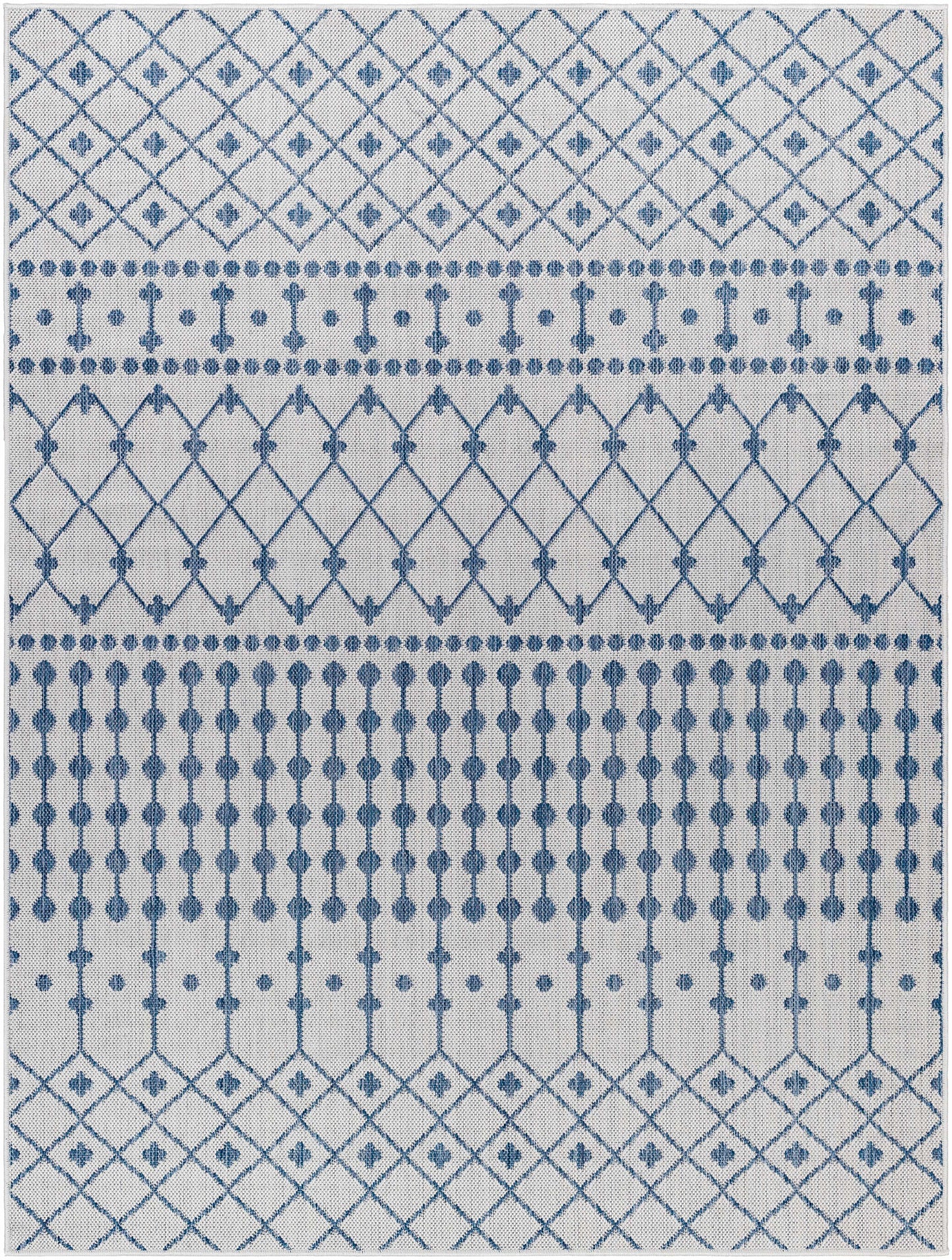 Long Beach LBH-2330 Machine Woven Rug