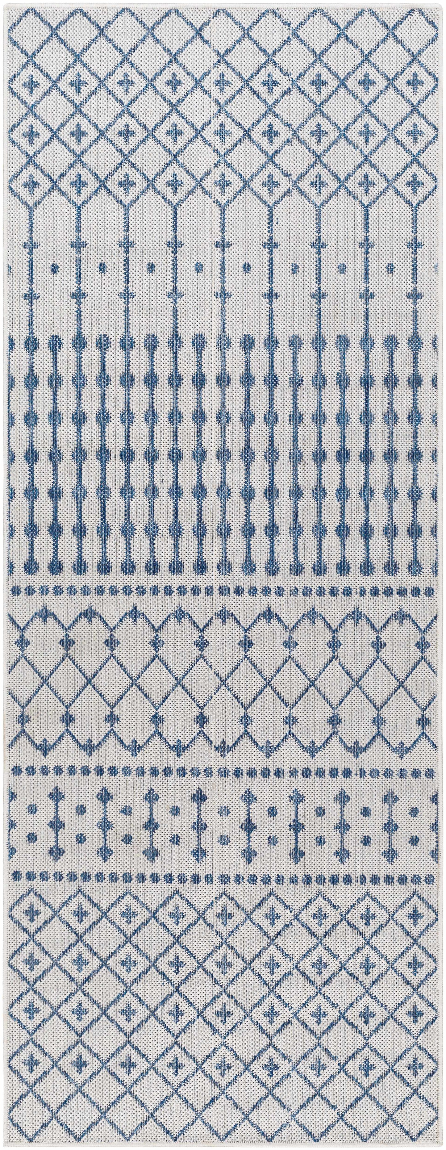 Long Beach LBH-2330 Machine Woven Rug
