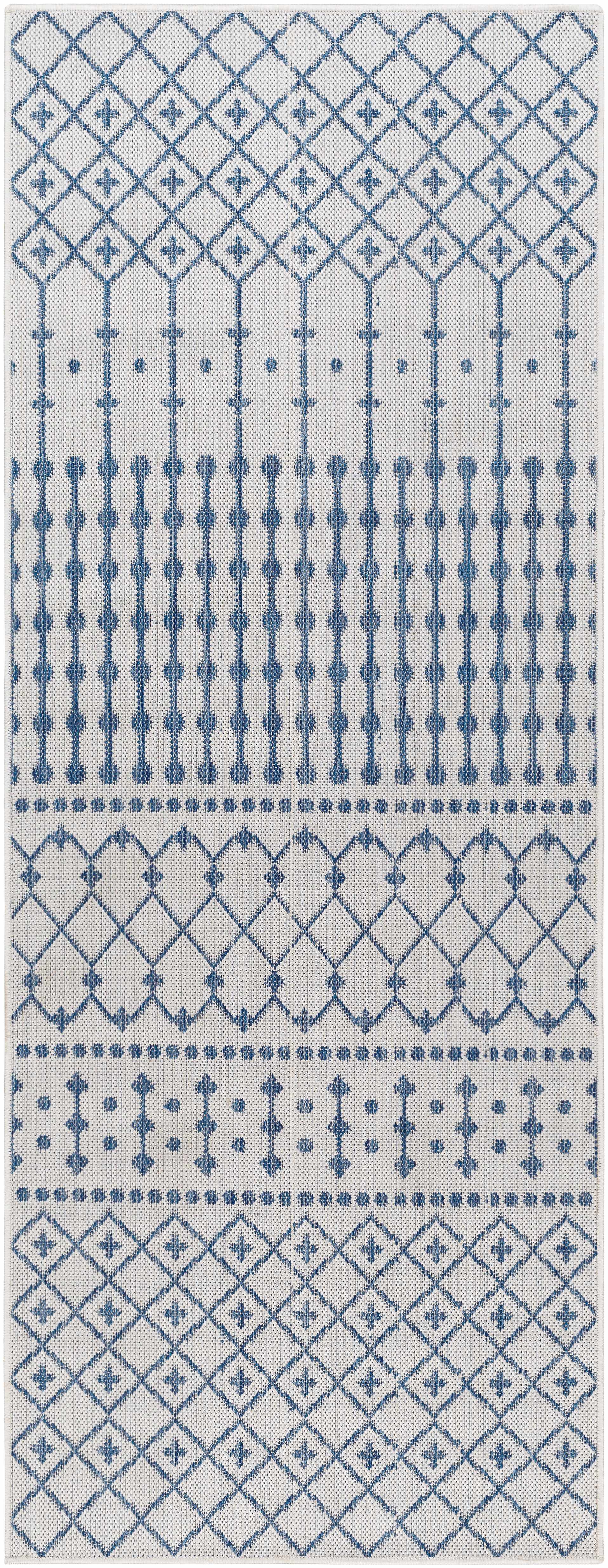 Long Beach LBH-2330 Machine Woven Rug