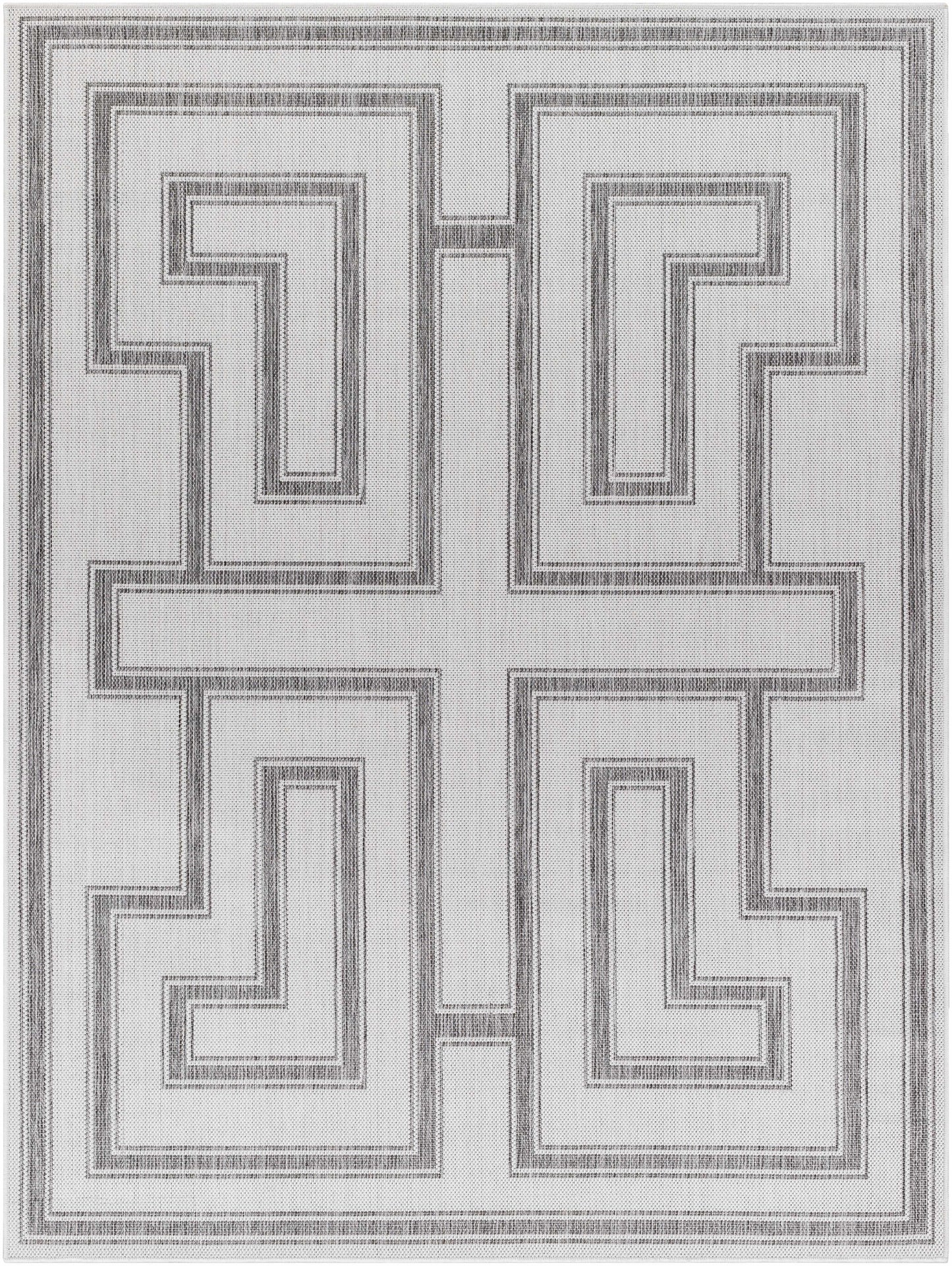 Long Beach LBH-2343 Machine Woven Rug
