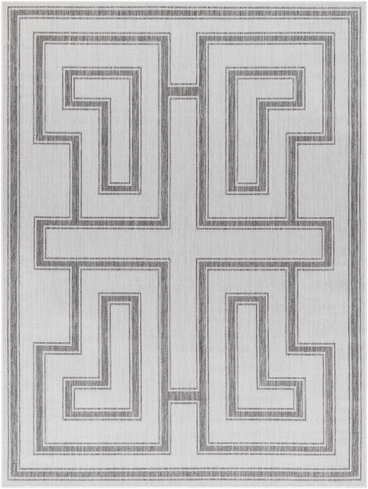 Long Beach LBH-2343 Machine Woven Rug