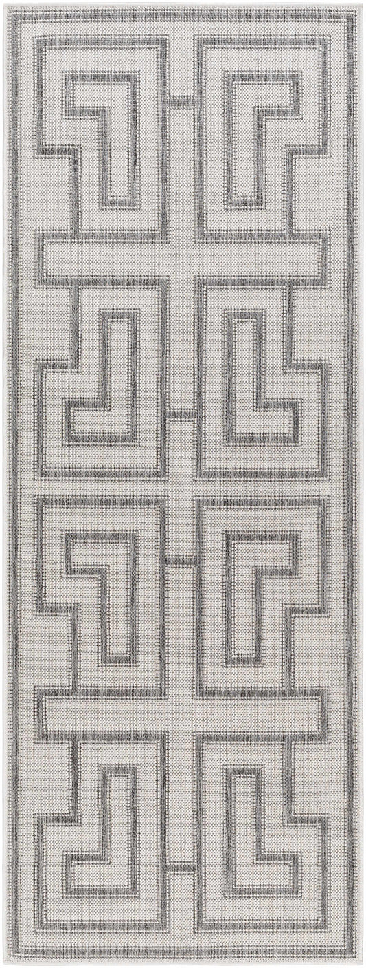 Long Beach LBH-2343 Machine Woven Rug