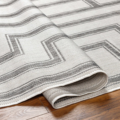 Long Beach LBH-2343 Machine Woven Rug