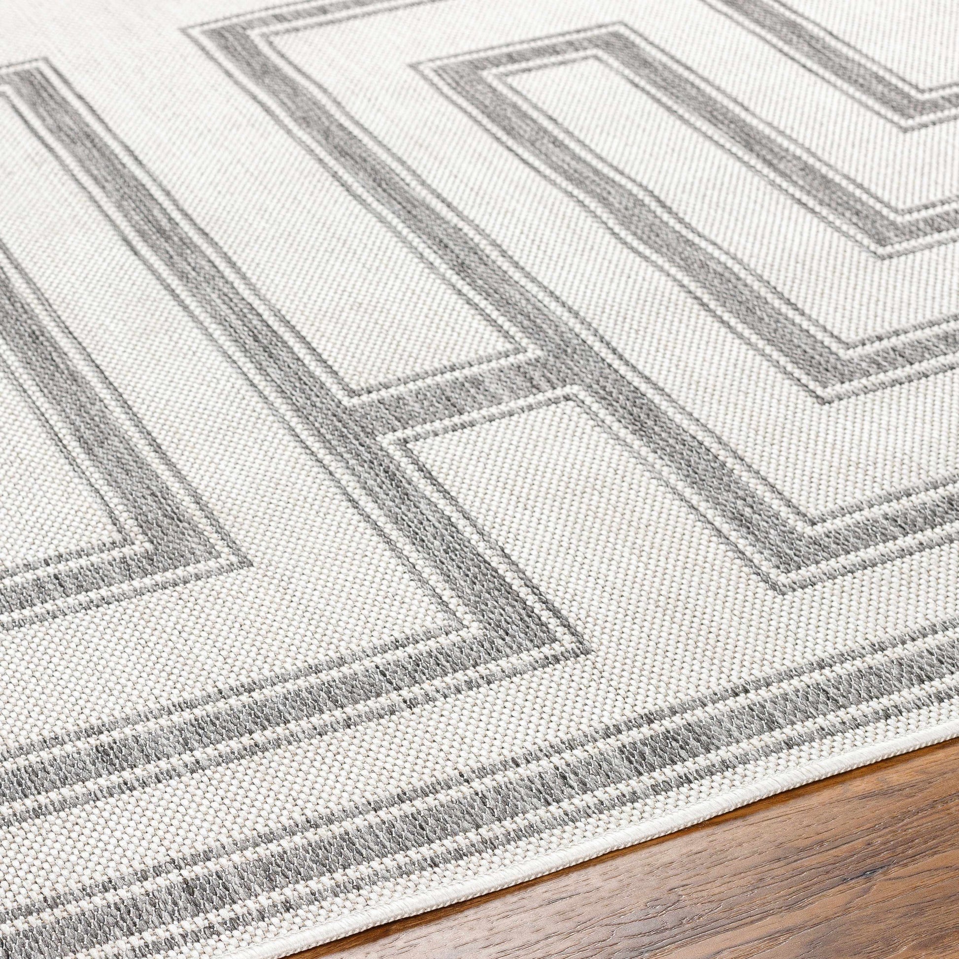 Long Beach LBH-2343 Machine Woven Rug