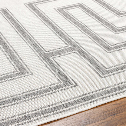 Long Beach LBH-2343 Machine Woven Rug