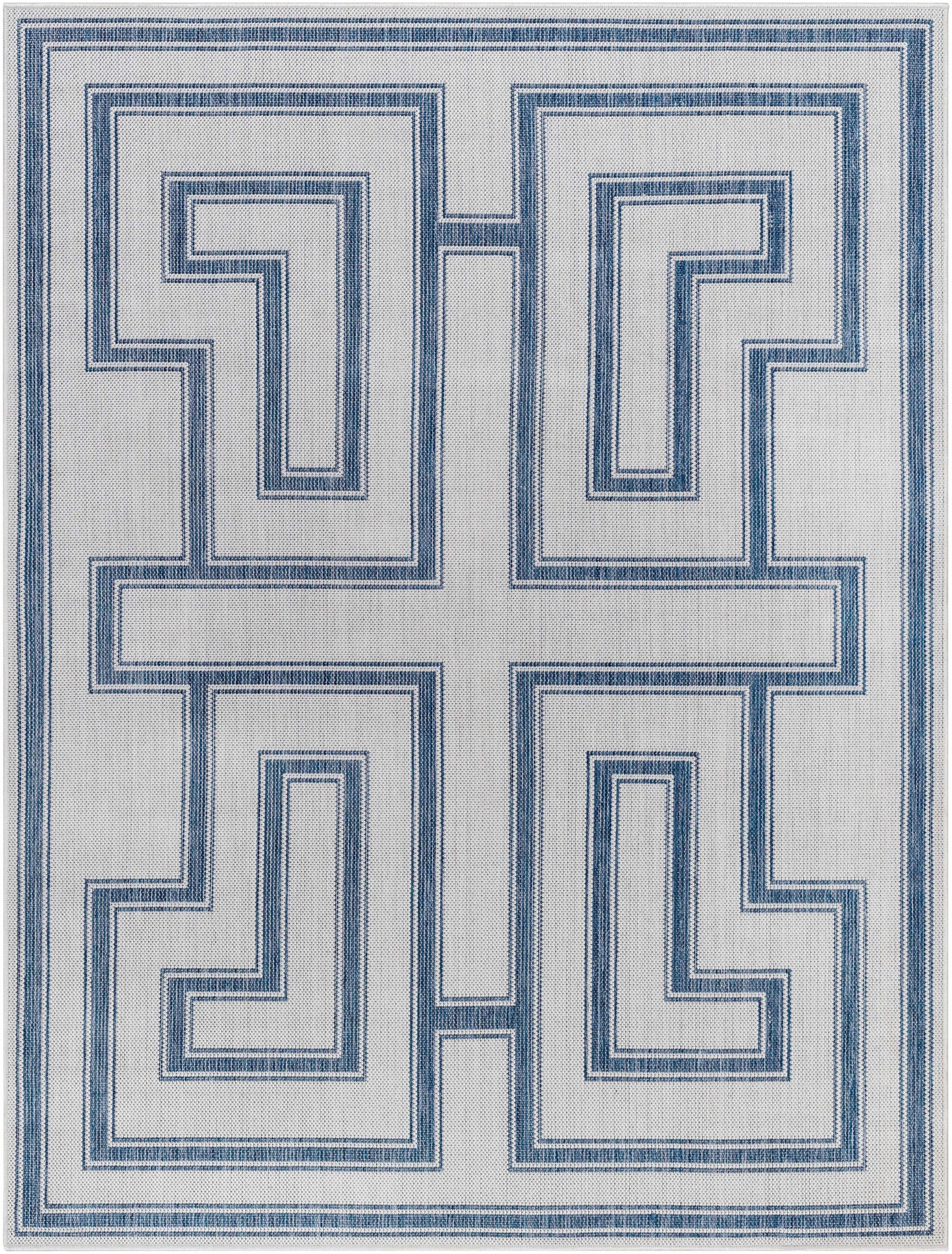 Long Beach LBH-2344 Machine Woven Rug