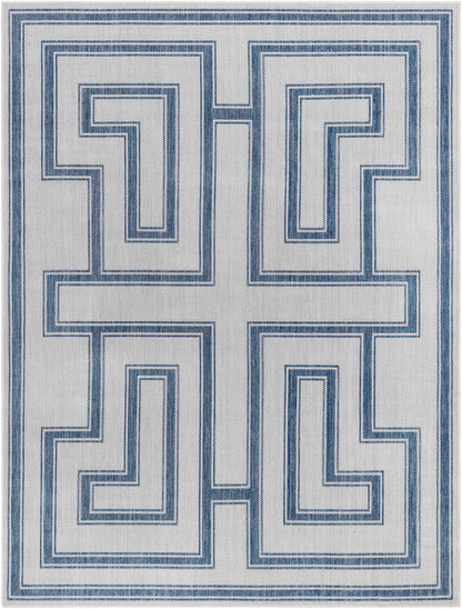 Long Beach LBH-2344 Machine Woven Rug