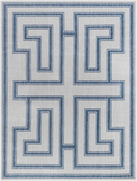 Long Beach LBH-2344 Machine Woven Rug