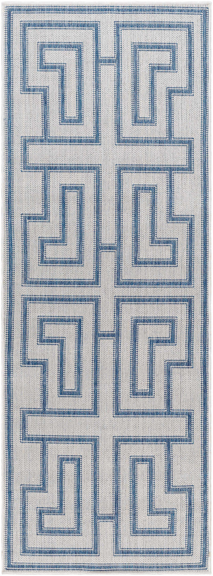 Long Beach LBH-2344 Machine Woven Rug