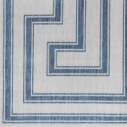 Long Beach LBH-2344 Machine Woven Rug