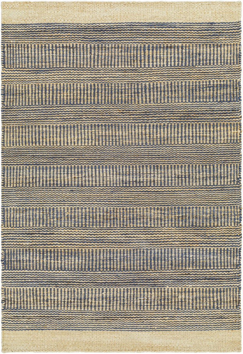 Wheat Hand Woven 100% Jute Rustic Rectangle Handmade rug, Indoor use only, no fringe, non-washable. runner also available