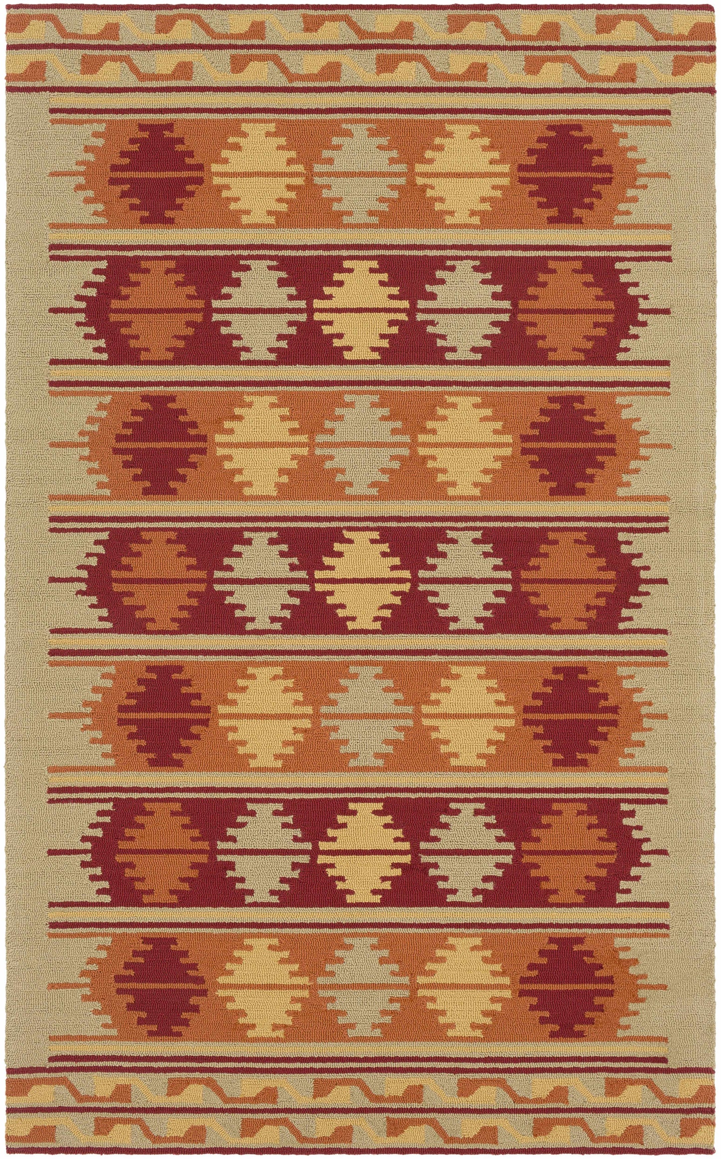 Rain RAI-1273 Hand Hooked Rug