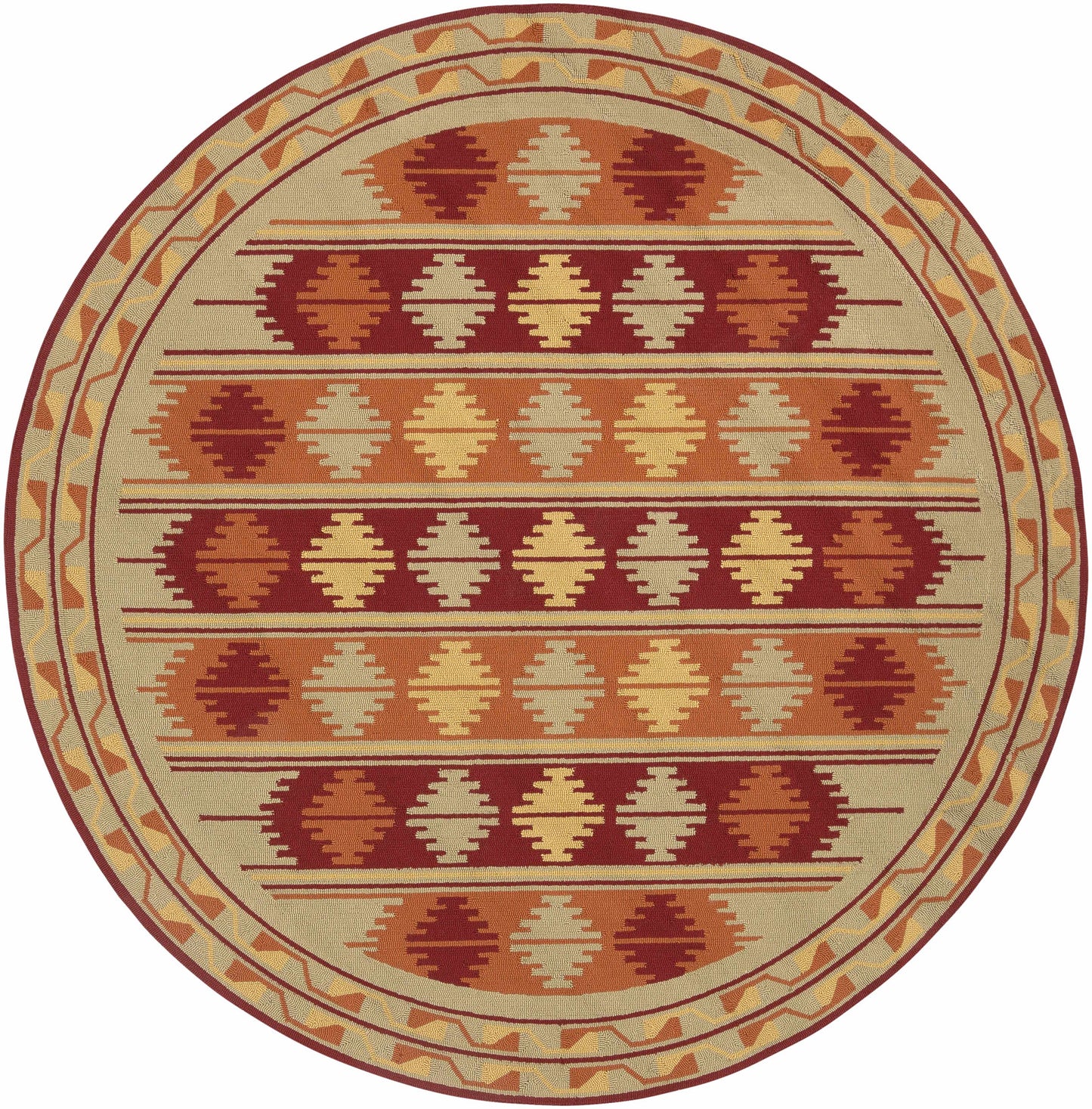 Rain RAI-1273 Hand Hooked Rug