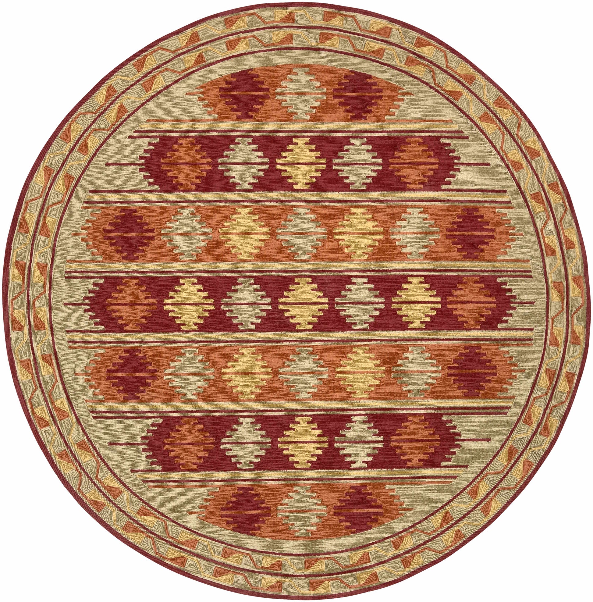 Rain RAI-1273 Hand Hooked Rug