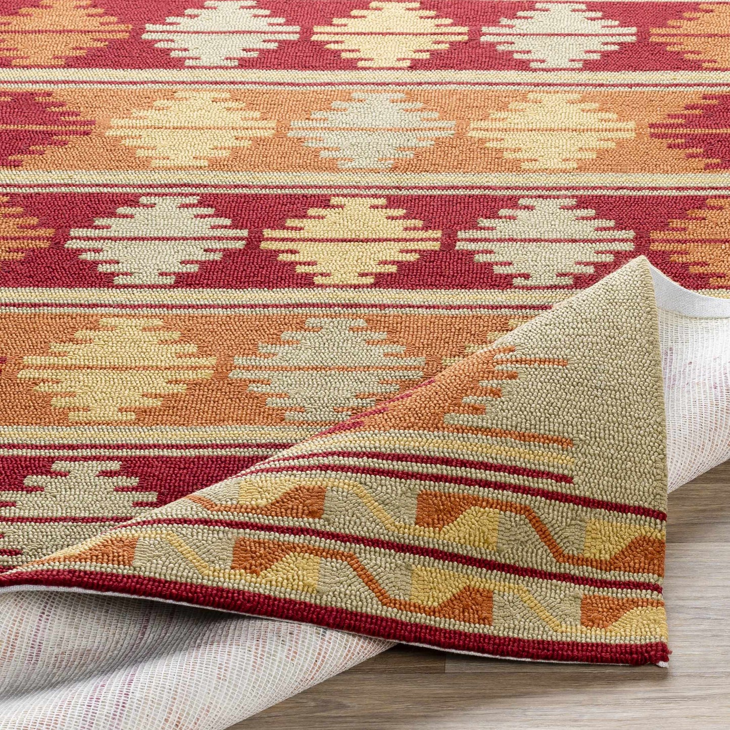 Rain RAI-1273 Hand Hooked Rug