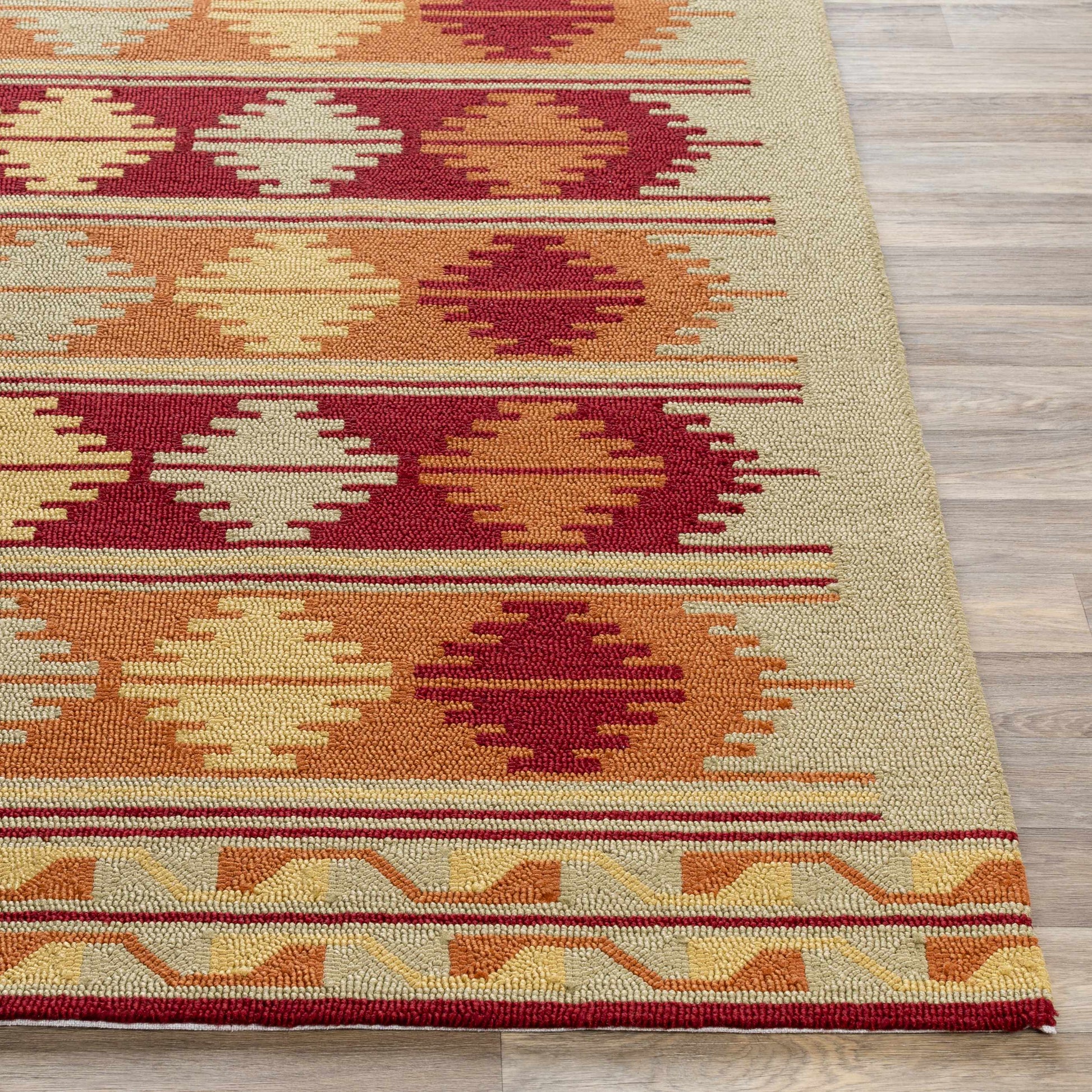 Rain RAI-1273 Hand Hooked Rug