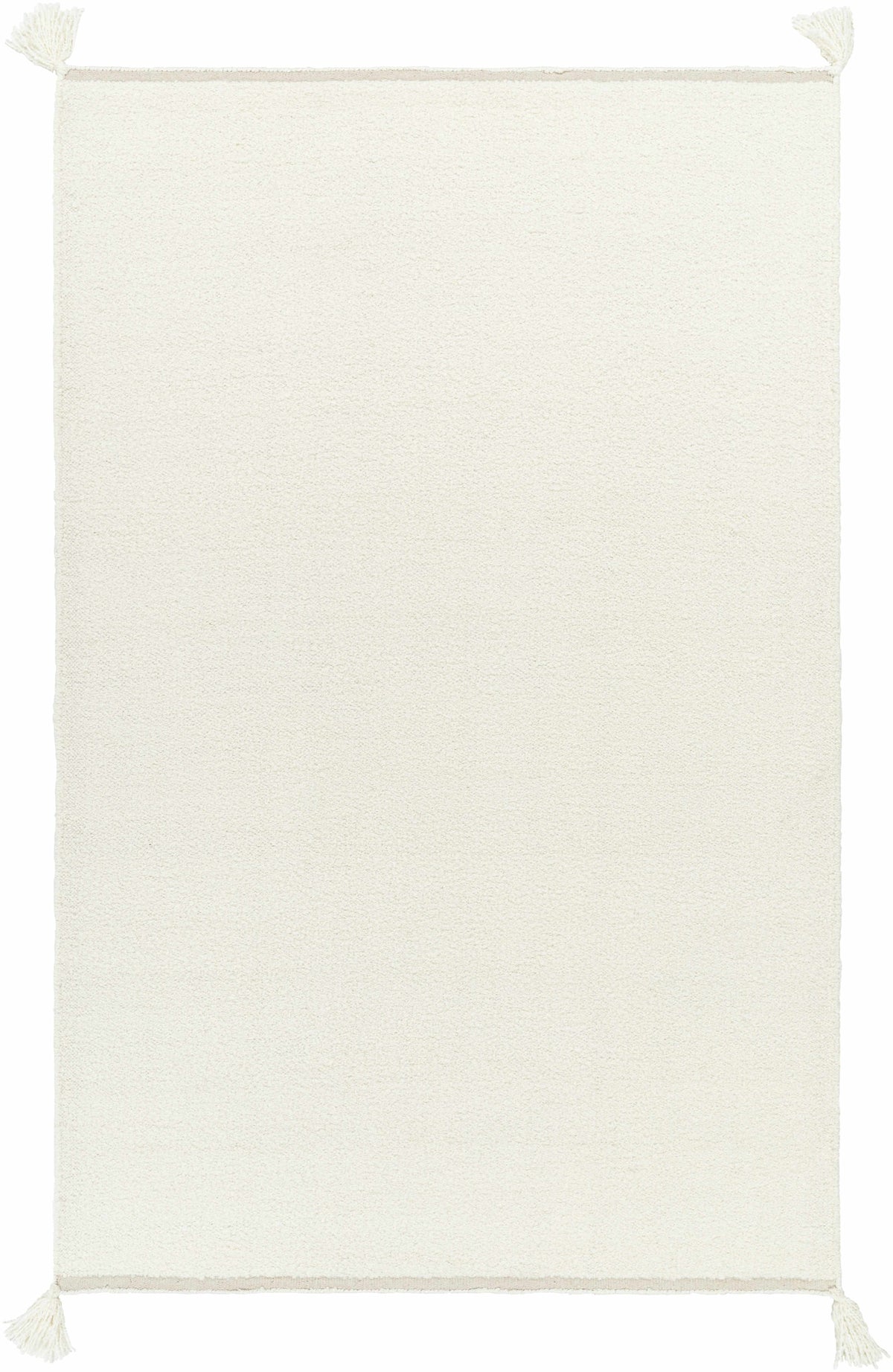 Ivory Hand Woven 100% NZ Wool Cottage Rectangle Handmade rug, Indoor use only, has fringe, non-washable. runner also available