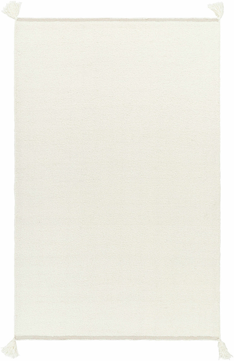Ivory Hand Woven 100% NZ Wool Cottage Rectangle Handmade rug, Indoor use only, has fringe, non-washable. runner also available