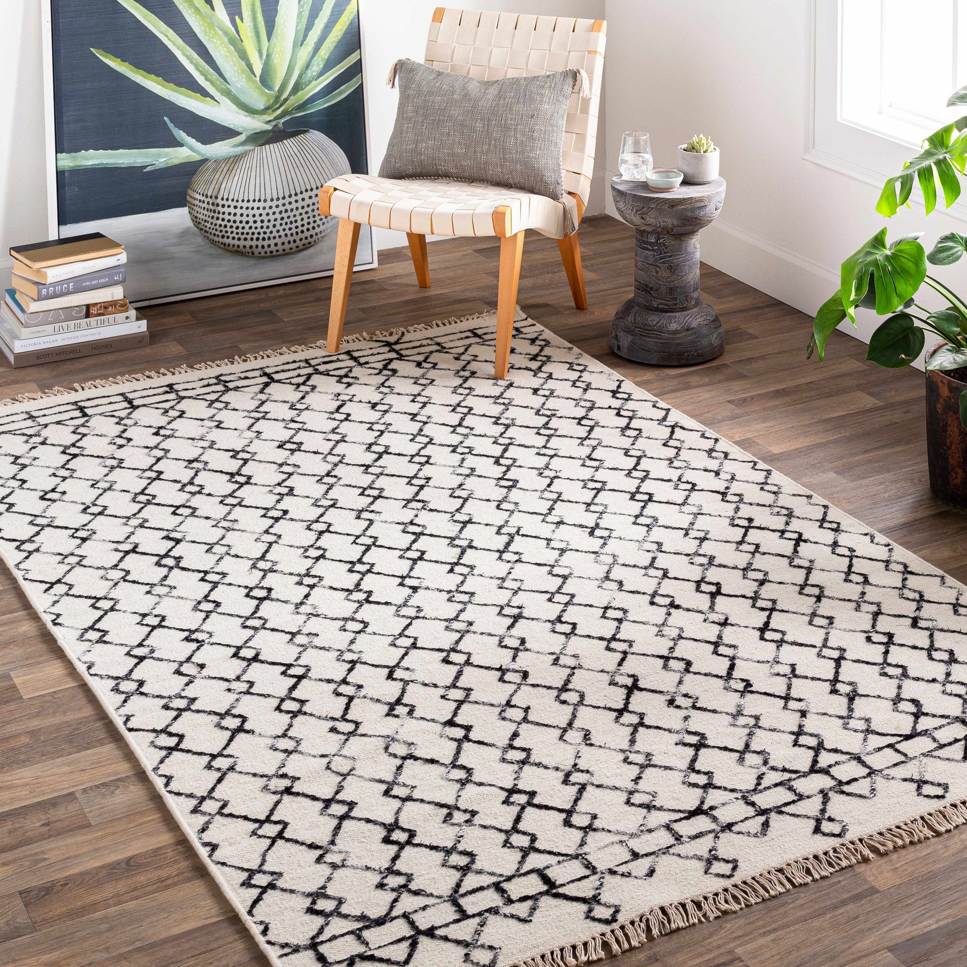 Nettie NET-1000 Hand Woven Rug