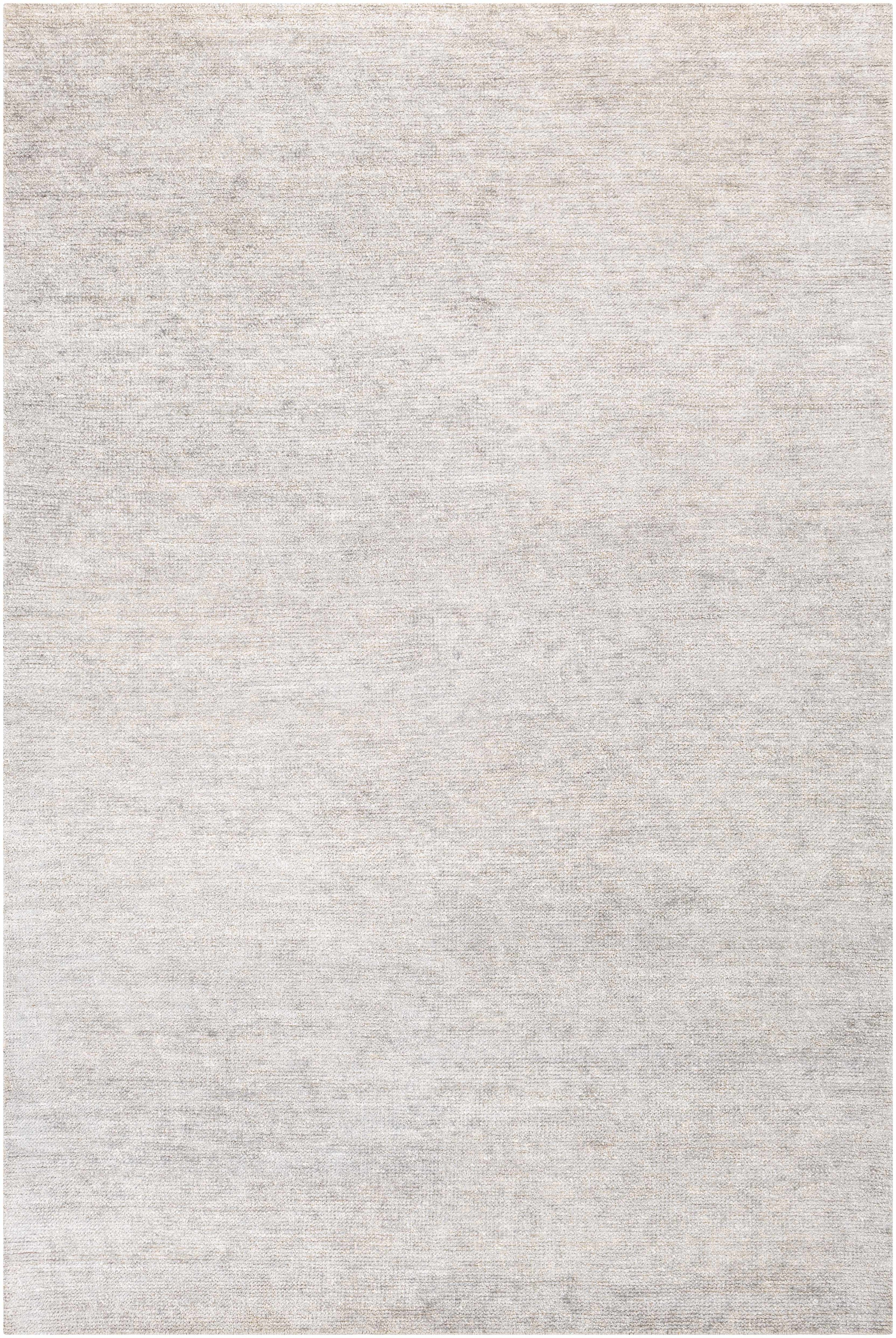 Light Slate Hand Woven 100% Viscose Modern Rectangle Handmade rug, Indoor use only, no fringe, non-washable. runner also available