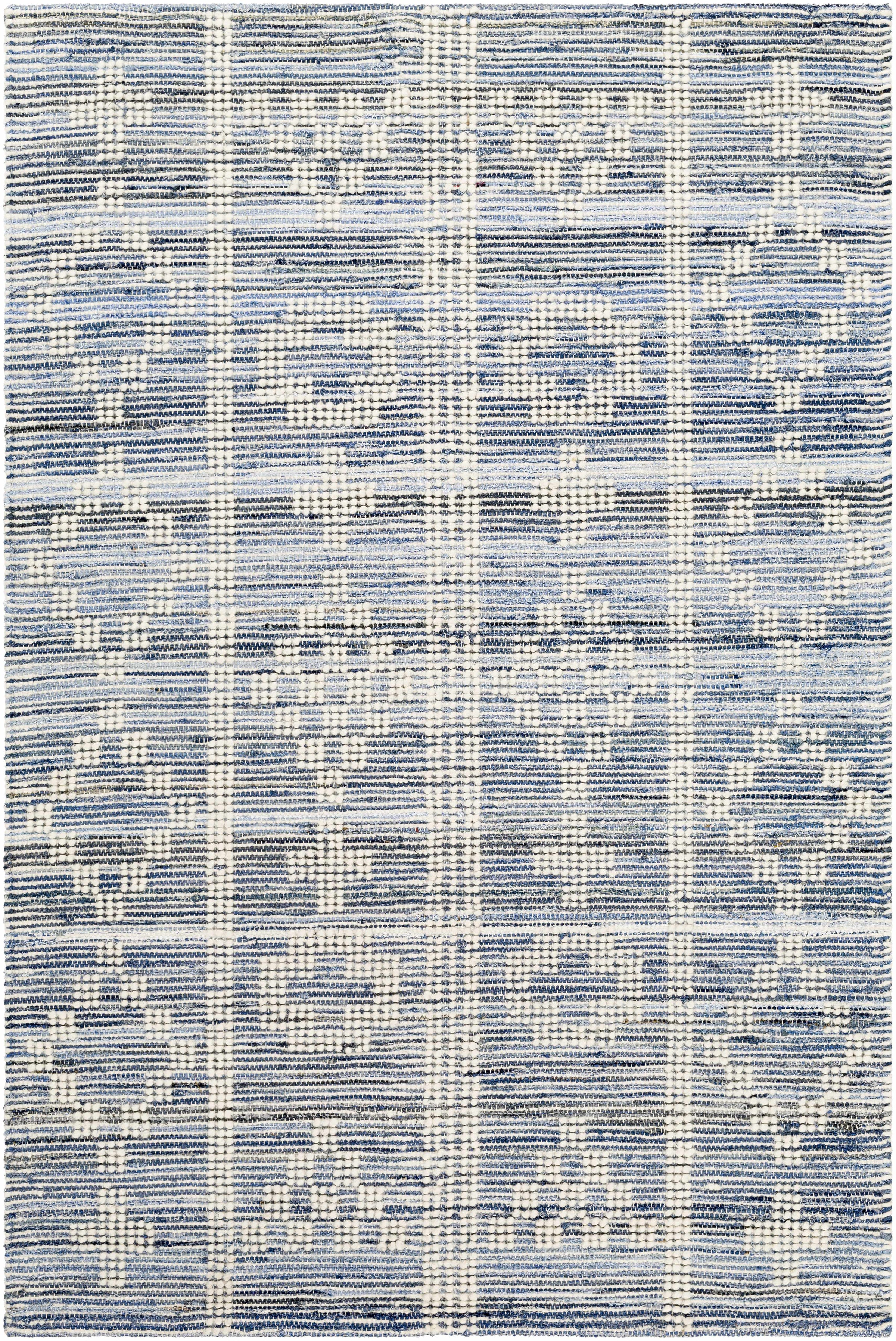 Beige Hand Woven 70% Cotton, 30% Wool Global Rectangle Handmade rug, Indoor use only, no fringe, non-washable. runner also available
